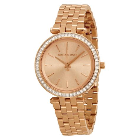 michael kors mini darci watch rose gold|darci rose gold tone.